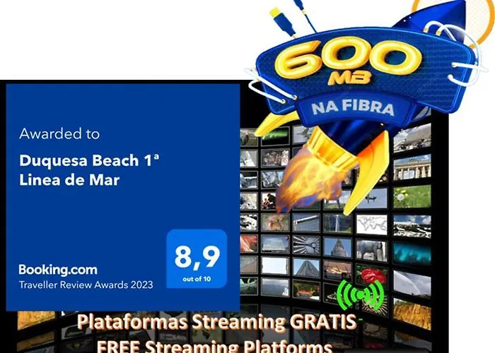 Duquesa 1ª Linea De Mar 아파트 *