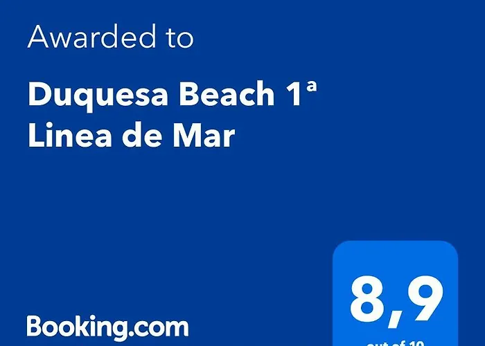 Duquesa 1ª Linea De Mar 아파트